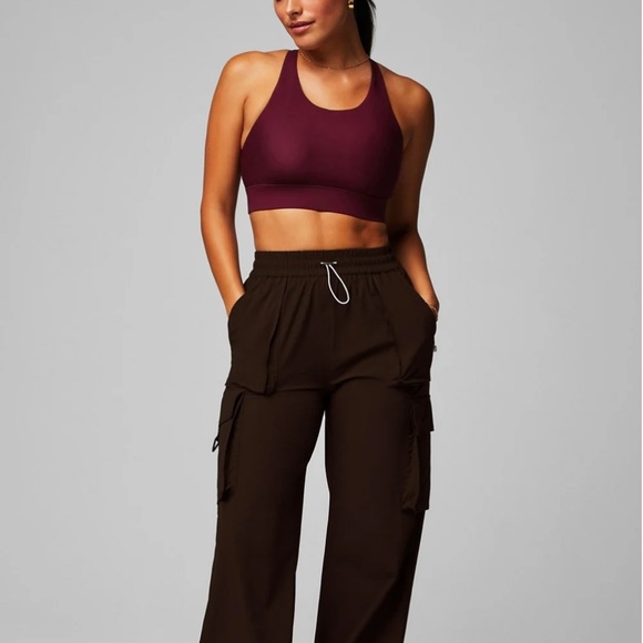 Fabletics Women’s Heights Lightweight Cargo Pants Wide Leg Size 3X EUC - Picture 15 of 15